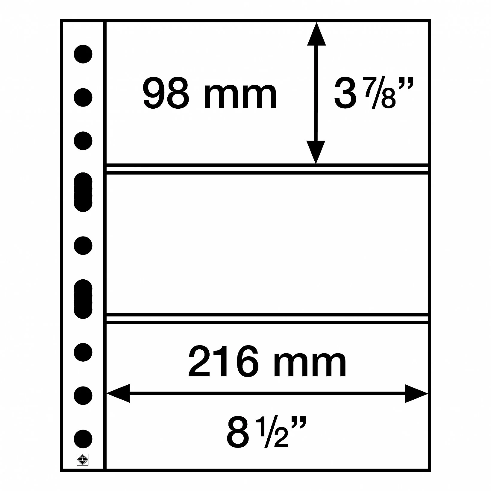 Листи за банкноти Grande - видове 1C, 2C, 3C, 4C - Image 5