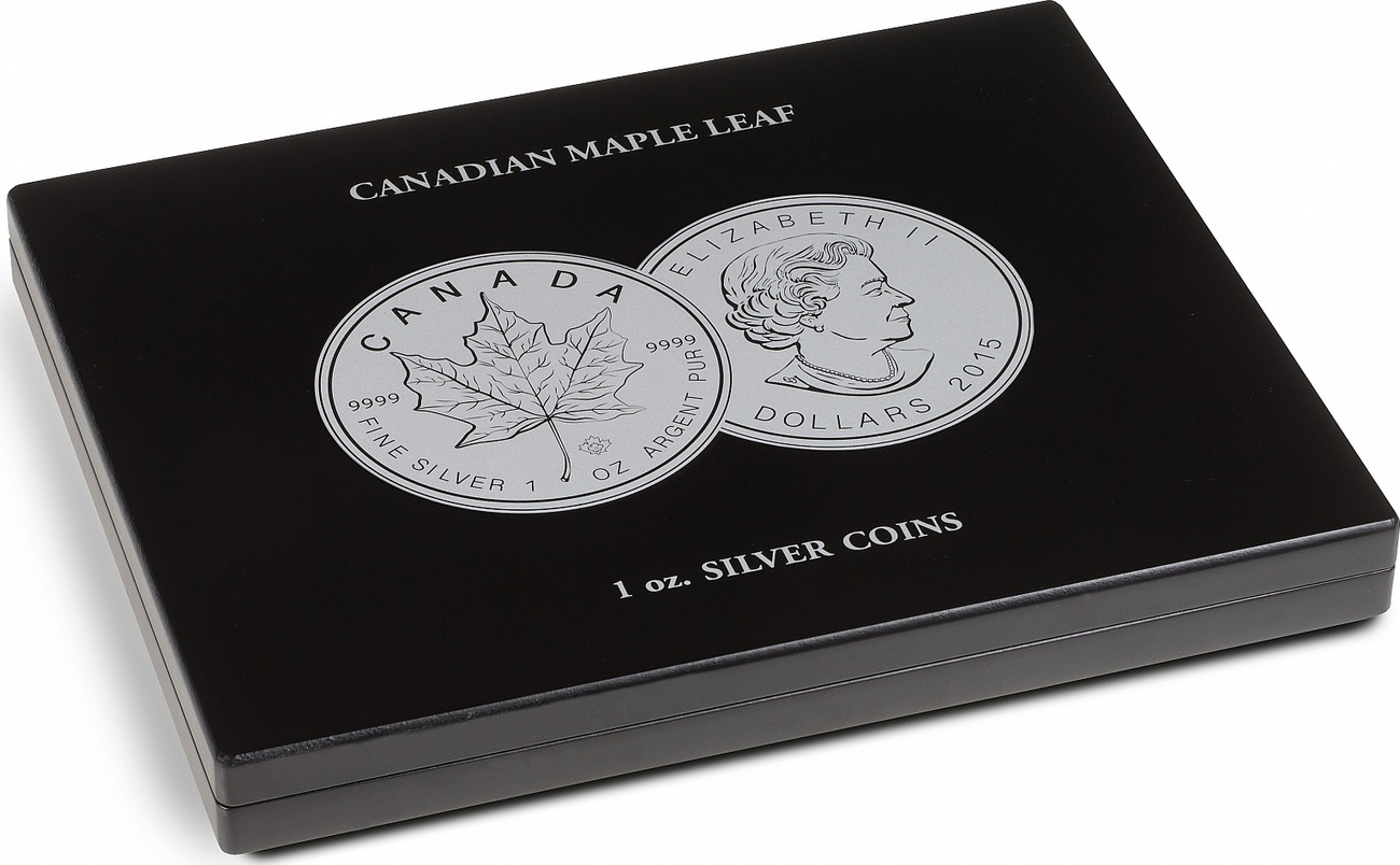 Луксозна кутия VOLTERRA за 20 броя монети Maple Leaf - Image 2