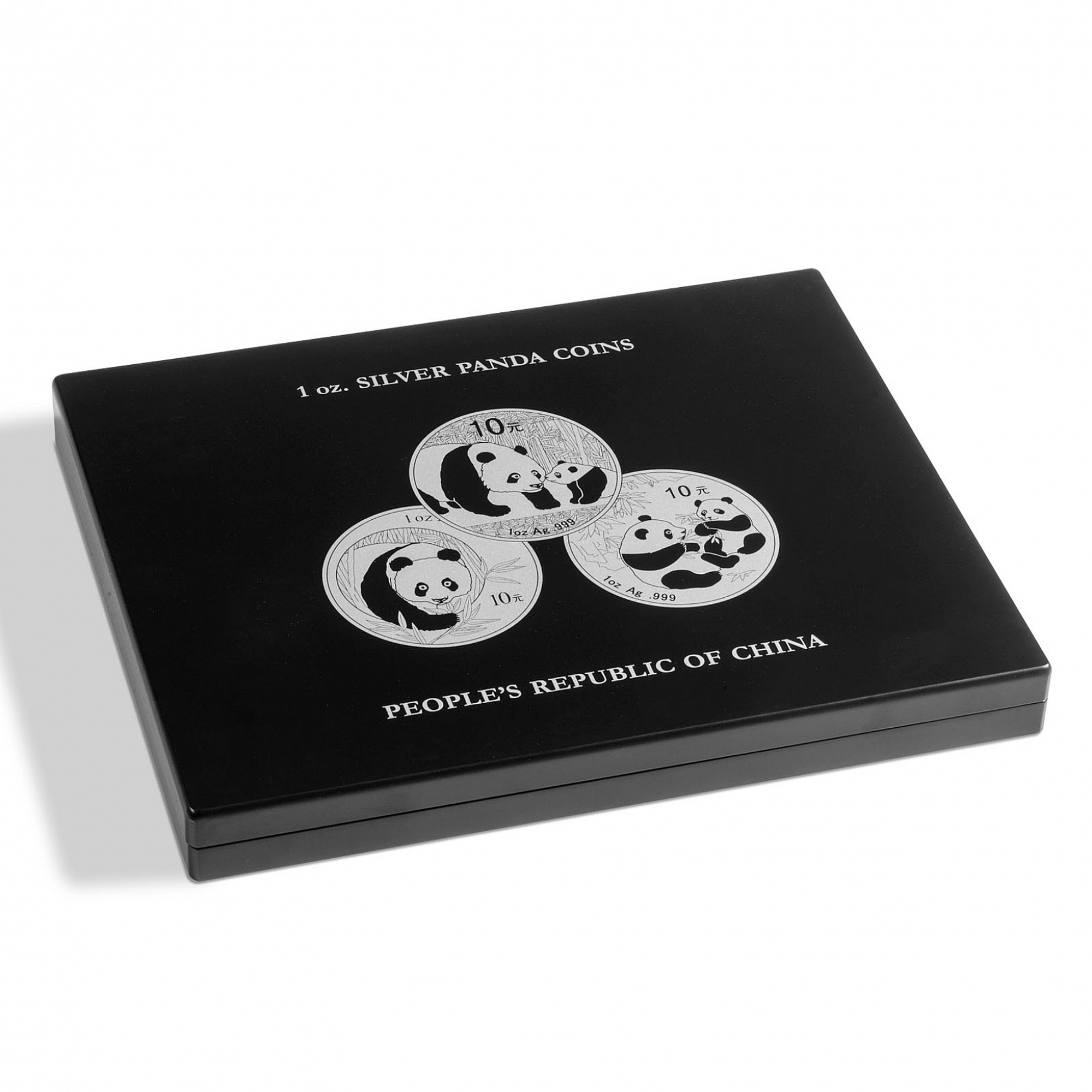 Луксозна дървена кутия VOLTERRA за 20 броя монети Chinese Panda - Image 2