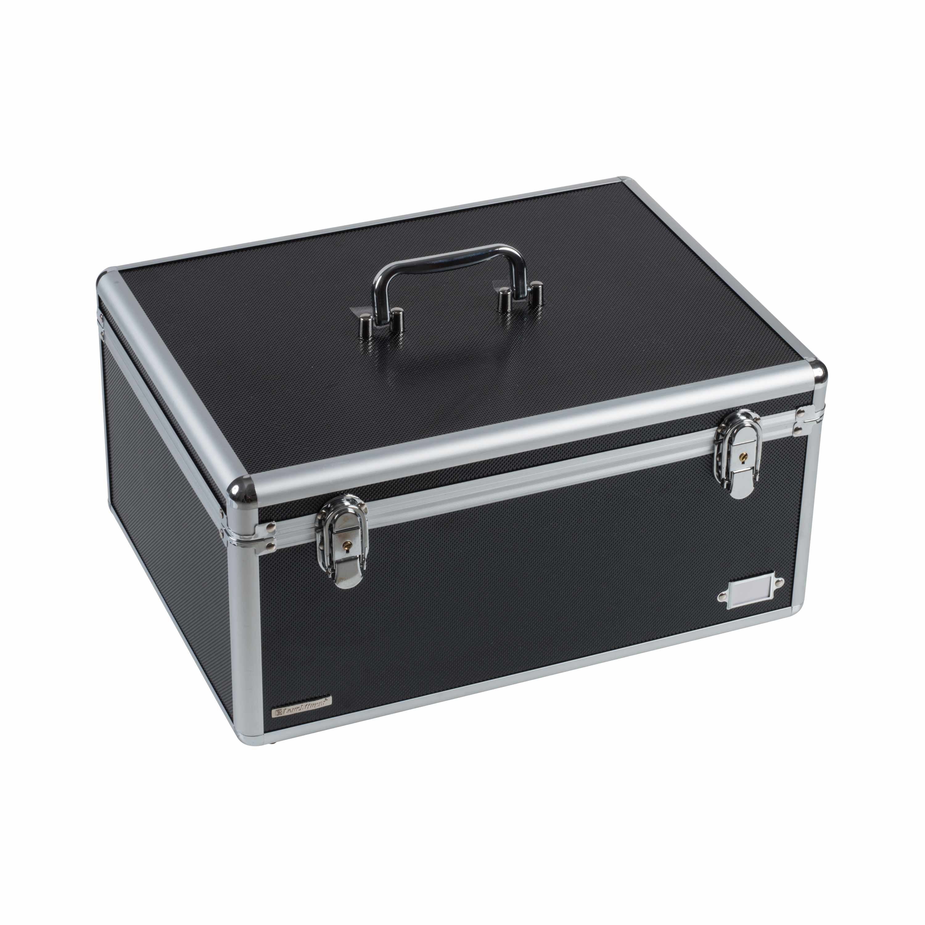 Колекционерски алуминиев куфар / кутия CARGO MULTI XL - Черен / сив - Image 3