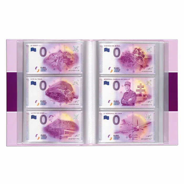 Албум за 420 броя банкноти " евро сувенирни " - Image 2