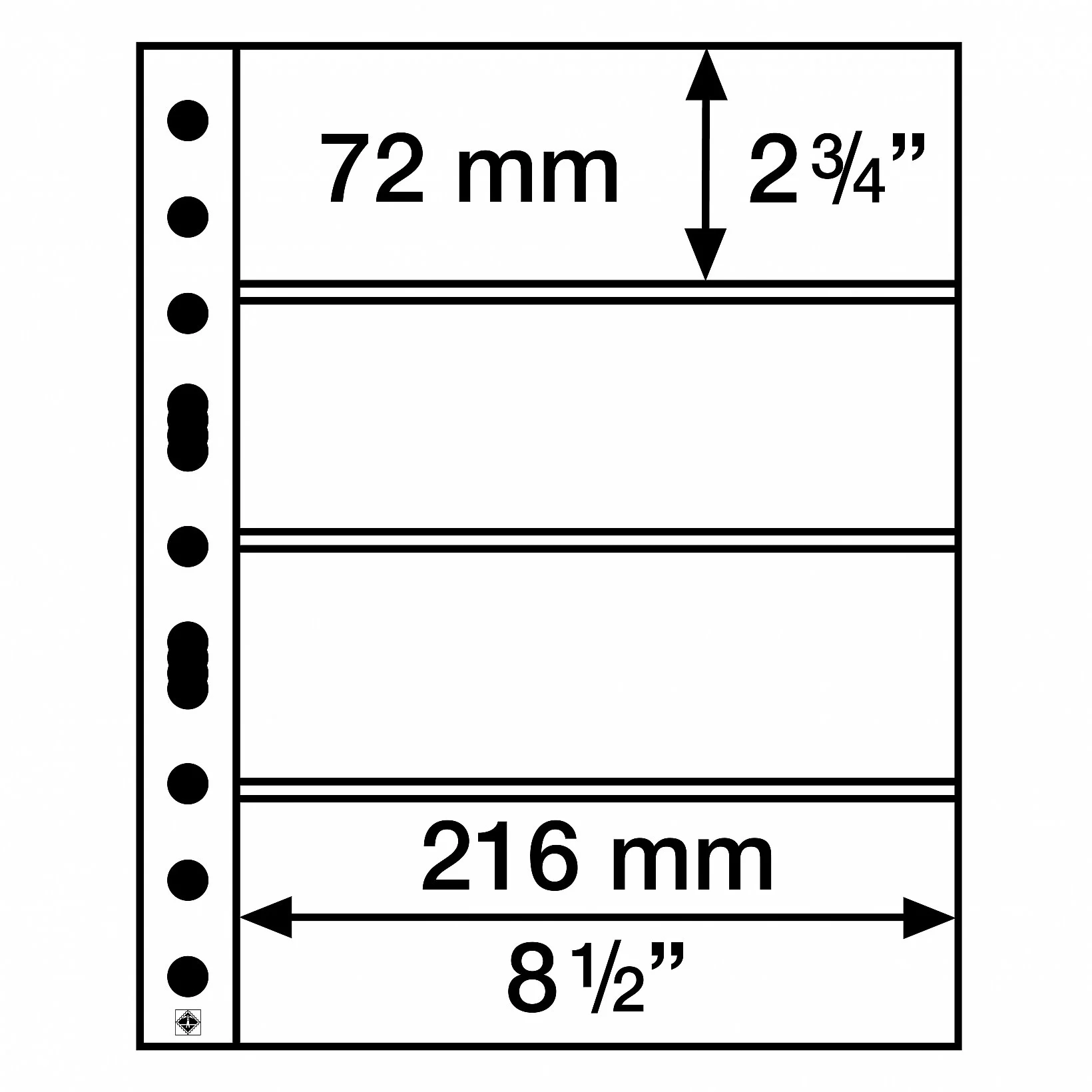 Листи за банкноти Grande - видове 1C, 2C, 3C, 4C - Image 6