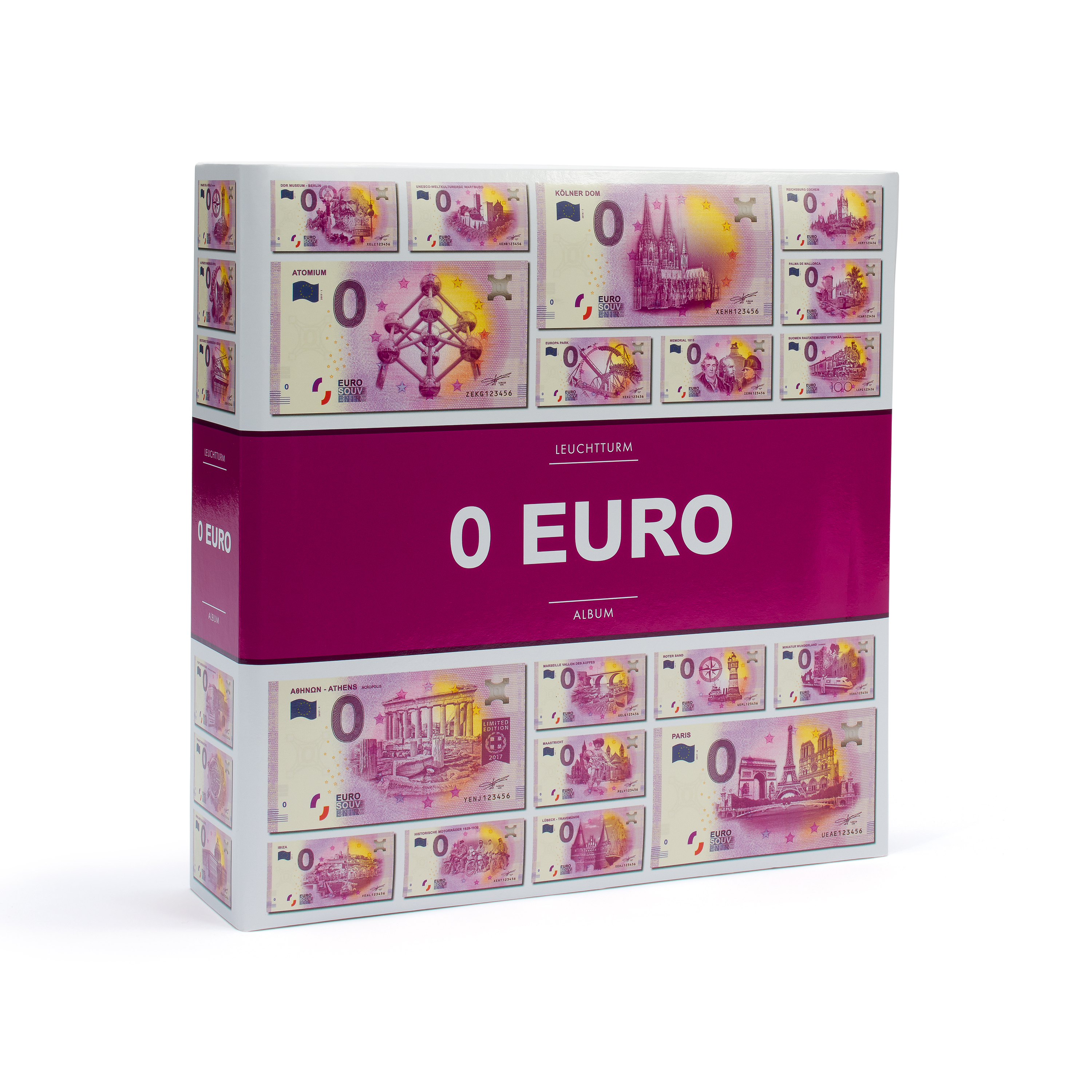Албум за 200 броя банкноти " евро сувенирни " - Image 3