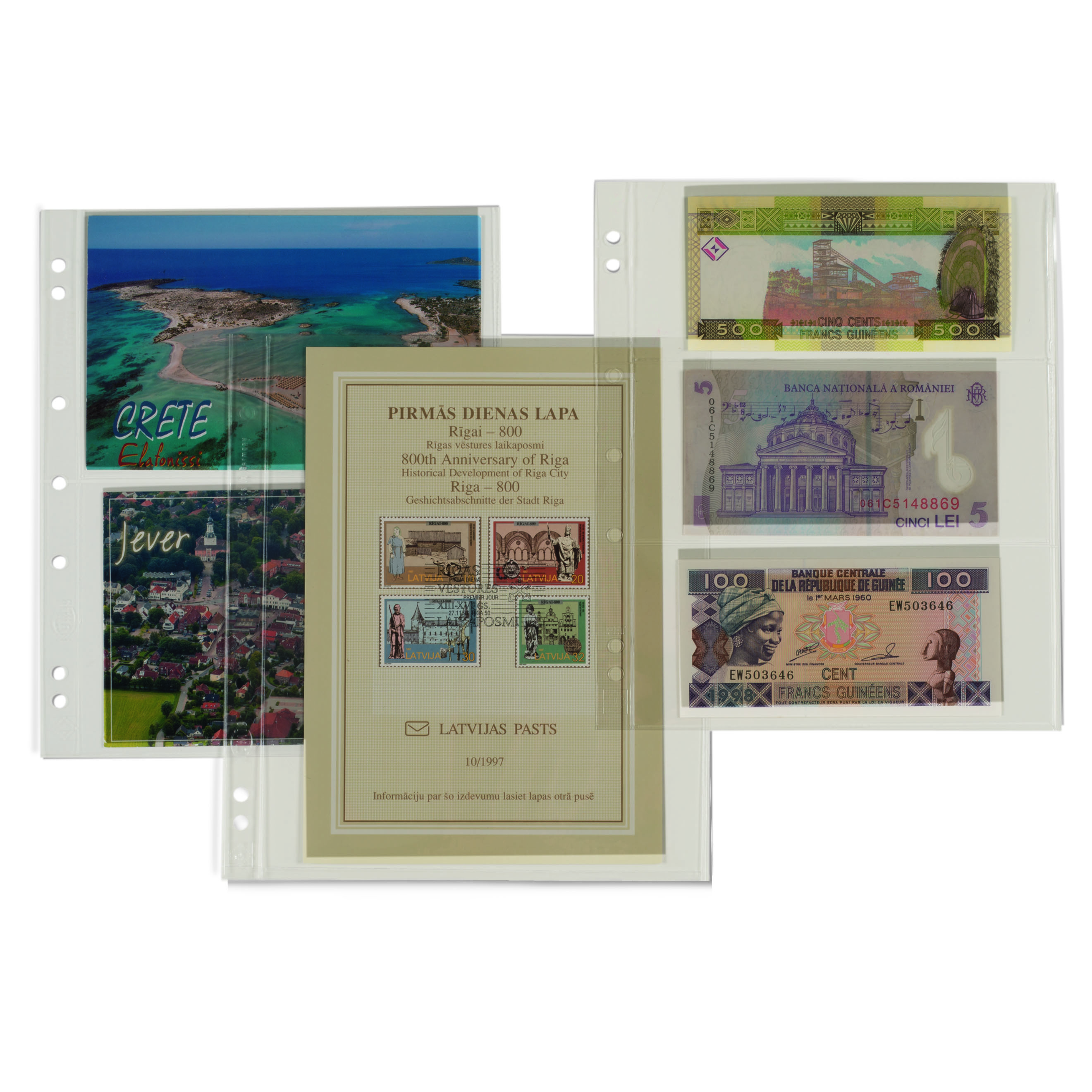 Листи за банкноти NUMIS - видове - Image 4