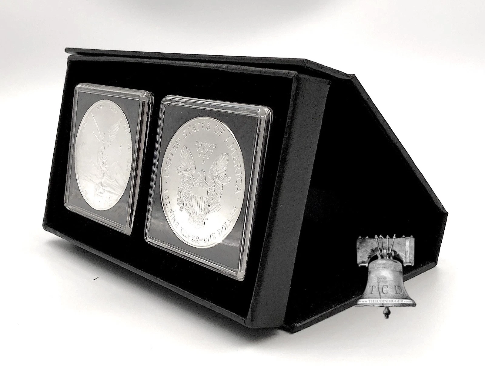 Кутия за съхранение на 2 монети в капсули QUADRUM AIRBOX - Image 2